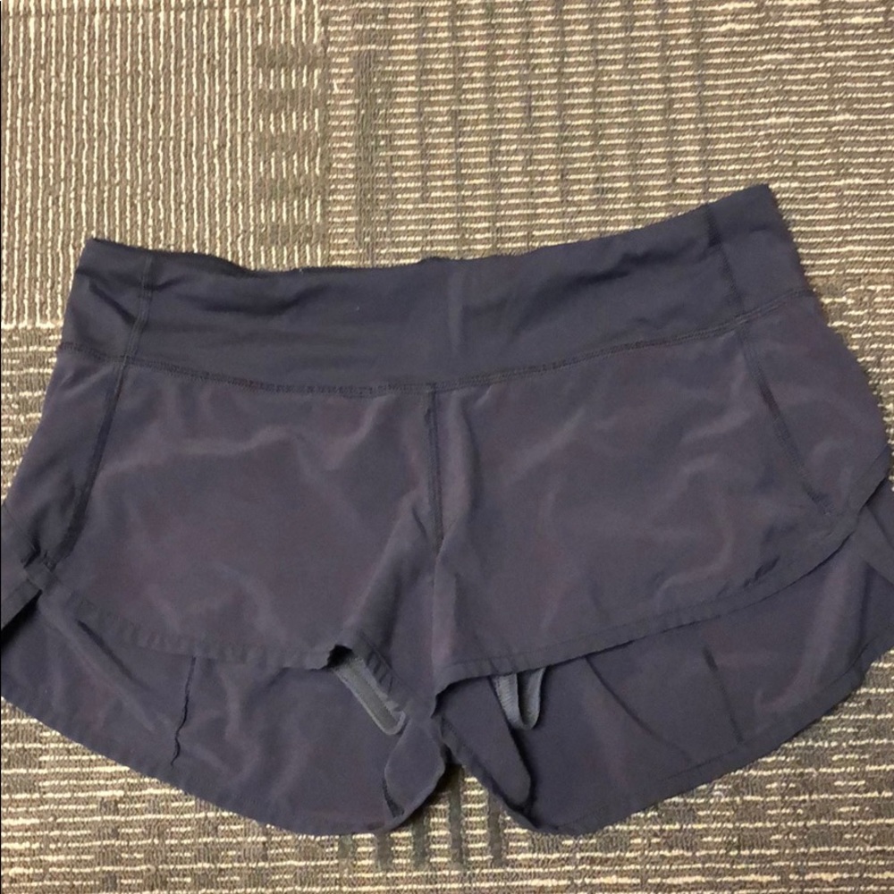 Black lululemon shorts